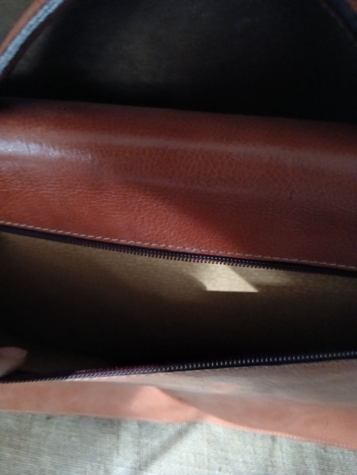Cartable en cuir Lorenzo - photo numéro 5