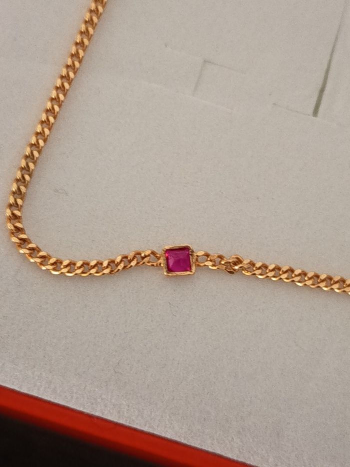 Bracelet plaqué or. - photo numéro 6