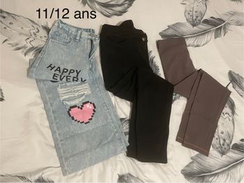 Jeans et legging