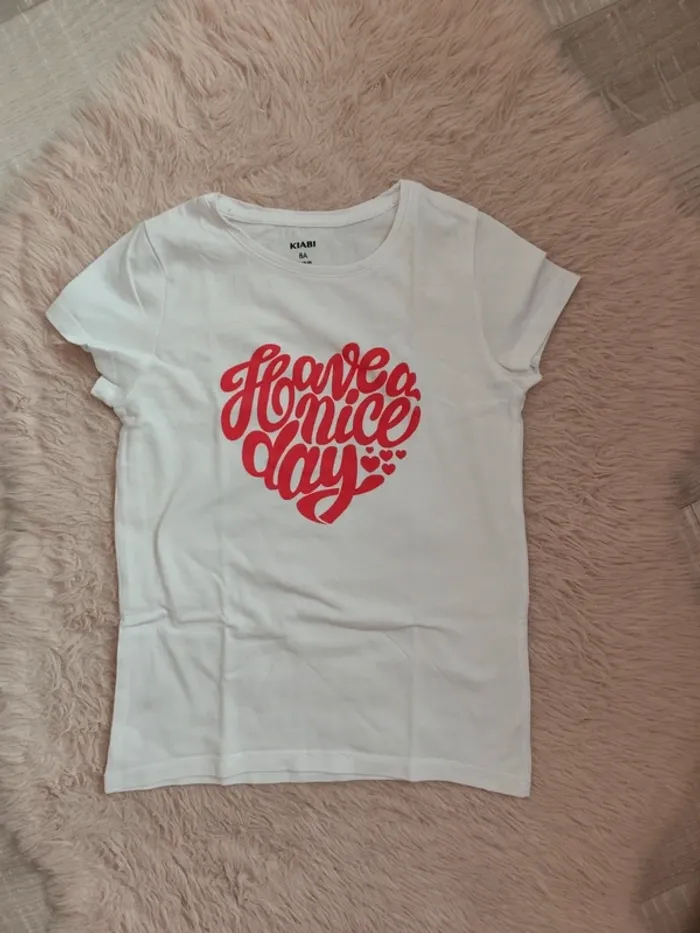 T-shirt 8 ans Kiabi