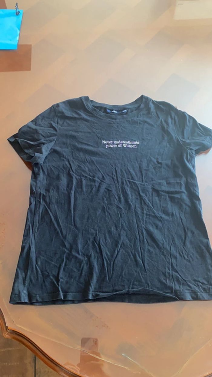 Teeshirt kiabi noir