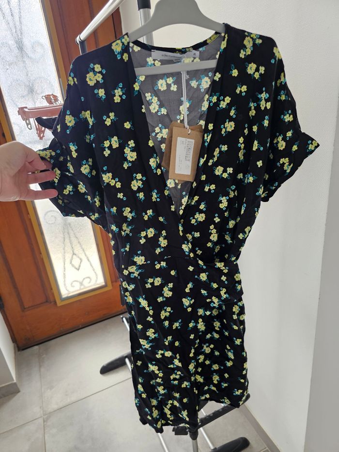 Robe portefeuille La Fée Maraboutée femme T36 - photo numéro 7