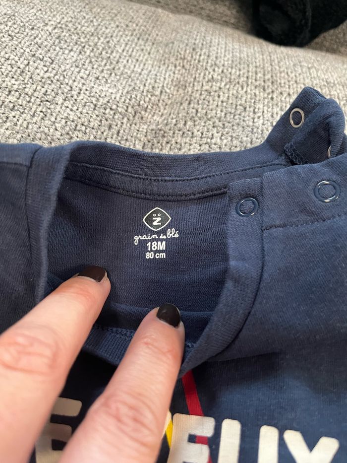 Lot de trois tee shirts dont un polo - photo numéro 2