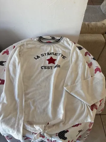 Pull à manches longues fin pour adolescente n°163