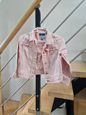 Veste jeans volant