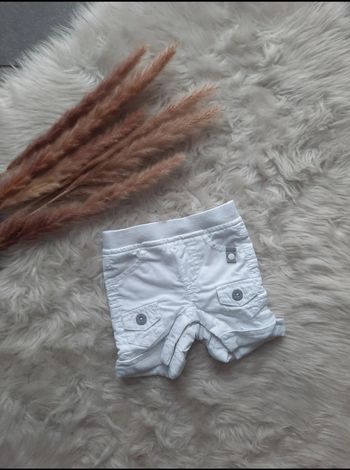 Short blanc 1 mois