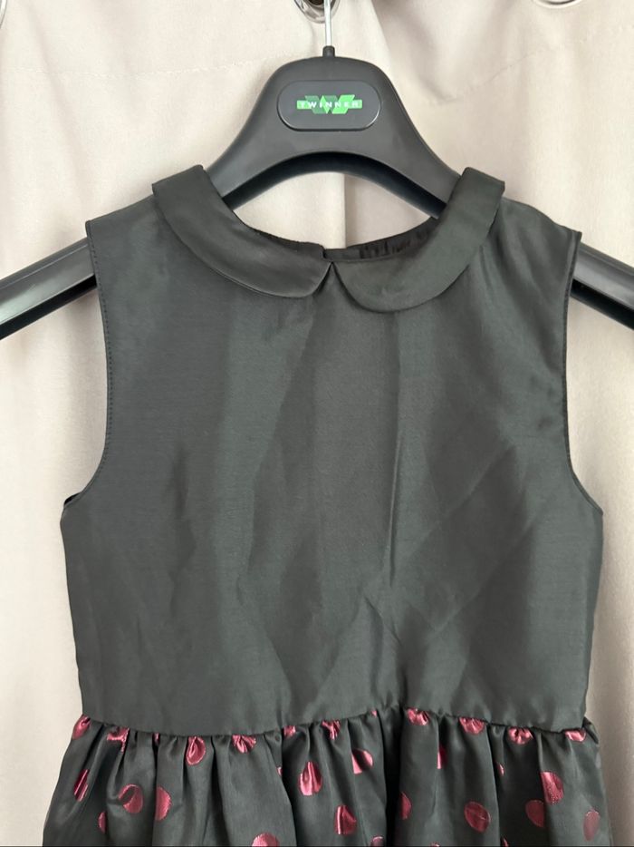 Robe à pois noir rose Kiabi - photo numéro 4