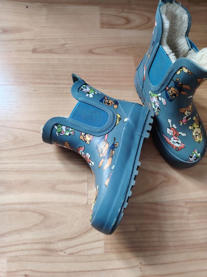 Botte fourré pat patrouille garçon - photo numéro 3