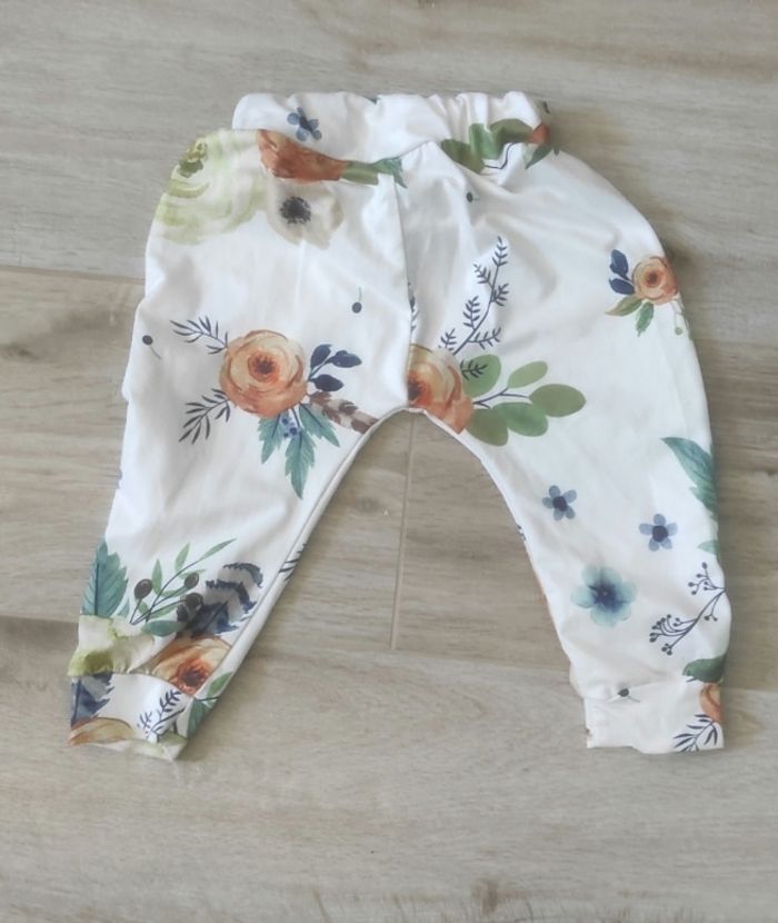 Pantalon a fleur