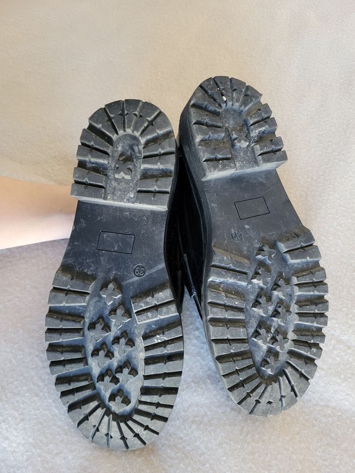 mocassins noirs vernis taille 39 - photo numéro 5