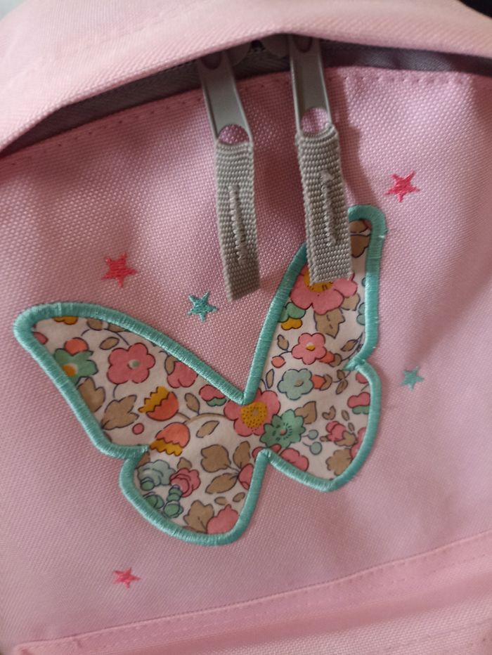 Sac à dos enfant motif papillons - photo numéro 2