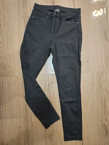 Pantalon quadrillé 38