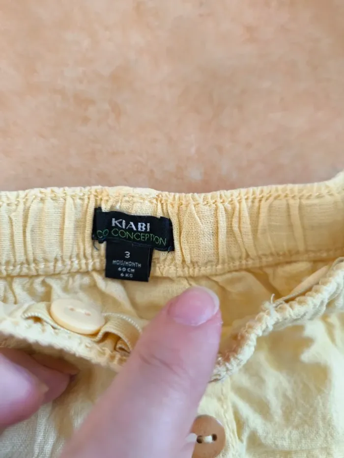 Short Kiabi avec bodie tee shirt - photo numéro 3