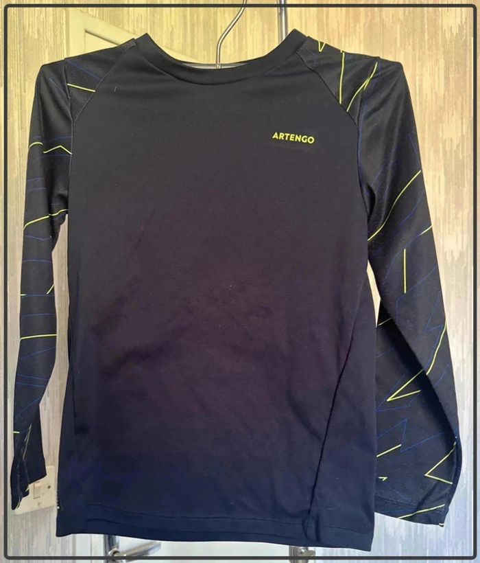T shirt manche longue artengo décathlon taille 5/6ans