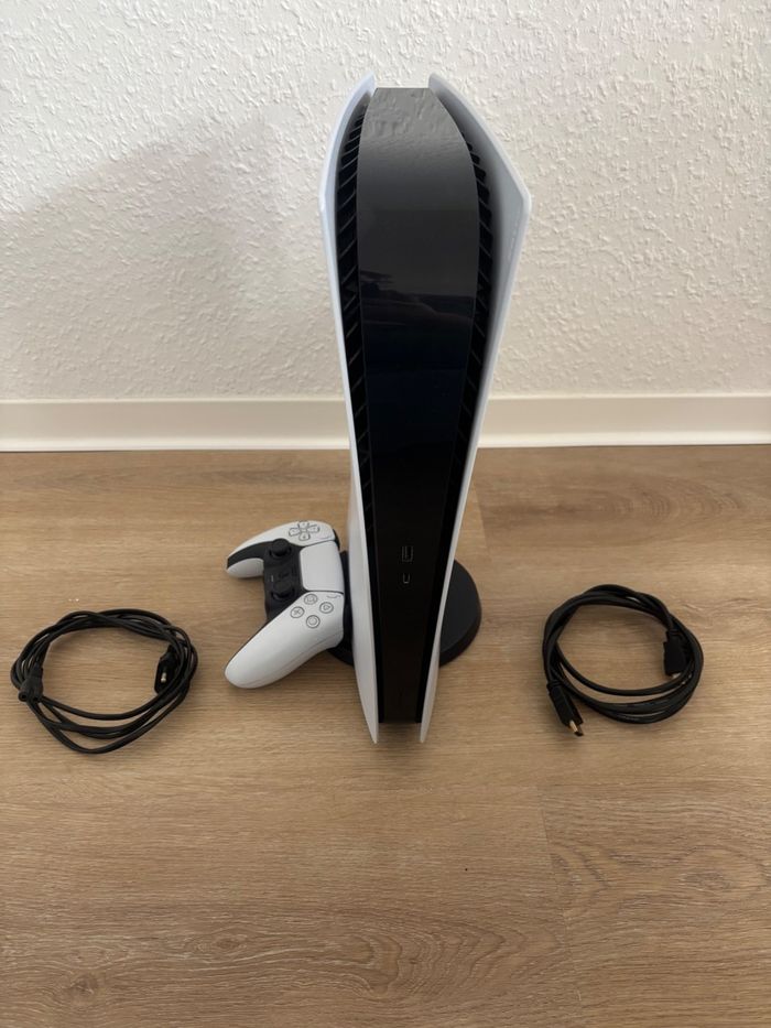 Console de jeu Sony PS5 Digital Edition - Blanche avec emballage d'origine incluant la manette