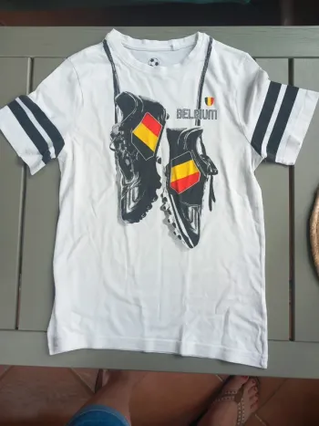T-shirt foot Belgique