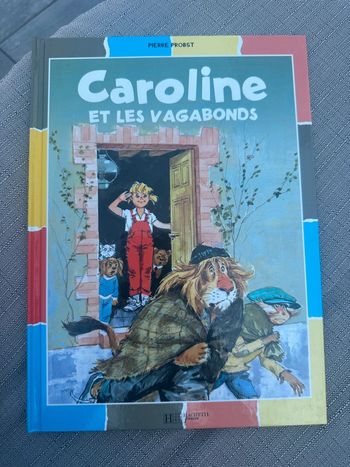 Livre rare collection damiers couleurs album bd Caroline et les Vagabonds
