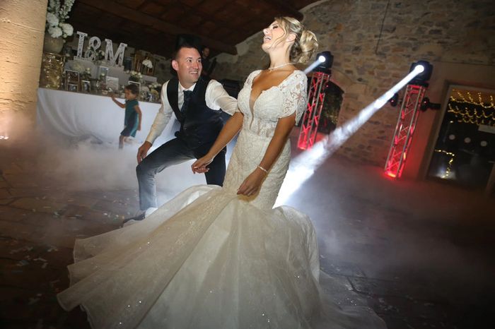 Robe de mariée sirène / princesse évasé en bas - photo numéro 14