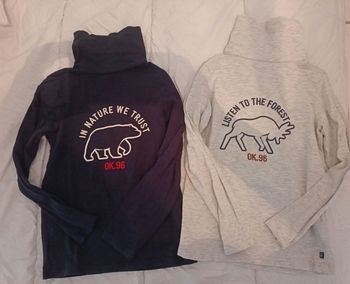2 sous pull OKAIDI 8 ans 