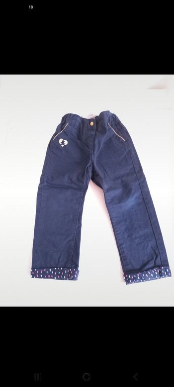 Pantalon fille Lulu Castagnette 24 mois