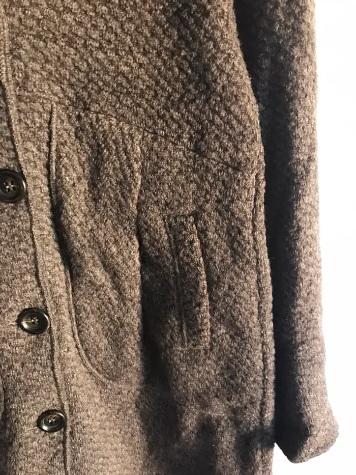 Manteau en laine et alpaga Transit Par Such taille 2 - photo numéro 7