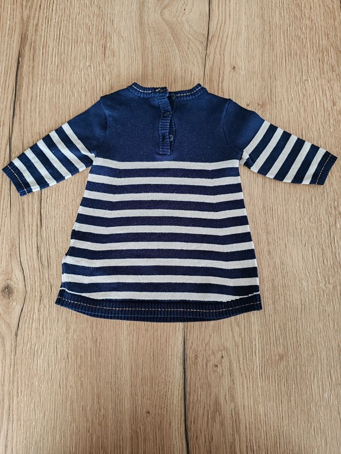 Robe marinière pull 3 mois - photo numéro 3