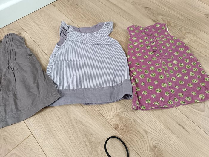 Lot 4 robes 6 mois printemps fille - photo numéro 6