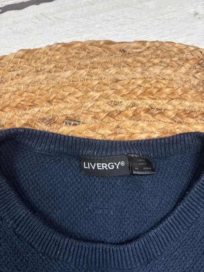 Pull léger bleu marine - photo numéro 4