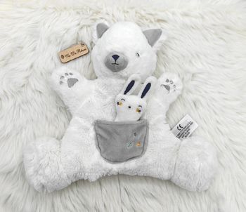 Marionnette ours avec lapin Simba toys