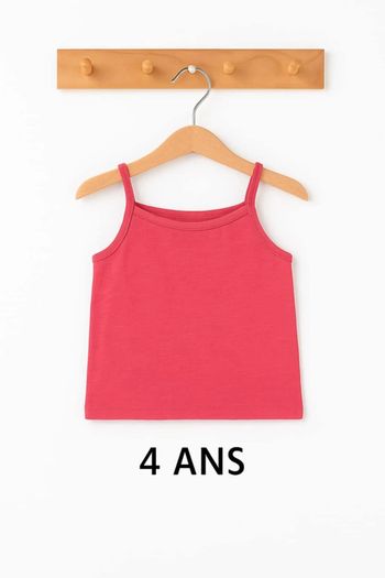 🎉 Débardeur rose Filles - 4 ans - 🎉