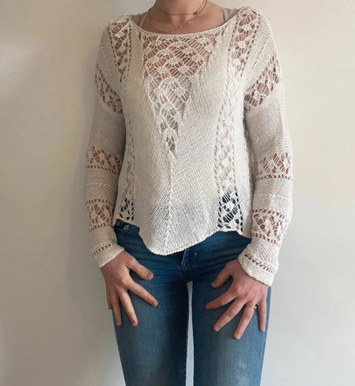 Pull Zara ajouré - photo numéro 3