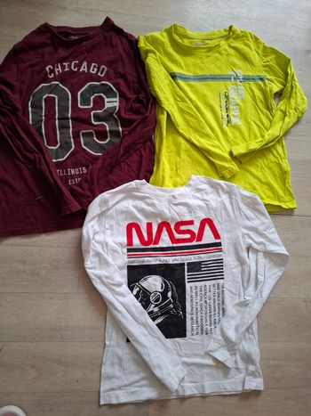 Lot t-shirt manche longue