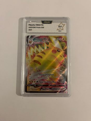Carte Pokémon Pikachu Vmax SWSH286 PCA 9,5