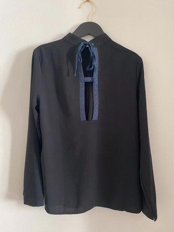 Blouse décolletée dos