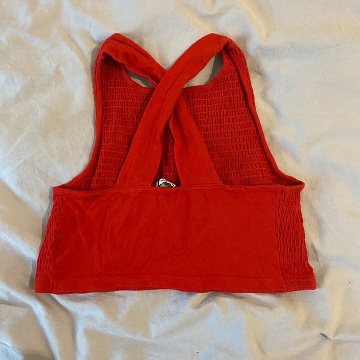 Crop top rouge - photo numéro 2