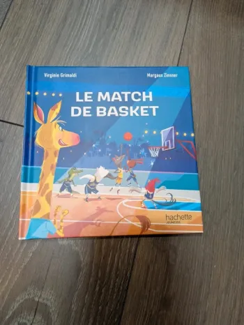 Livre McDo le match de basket
