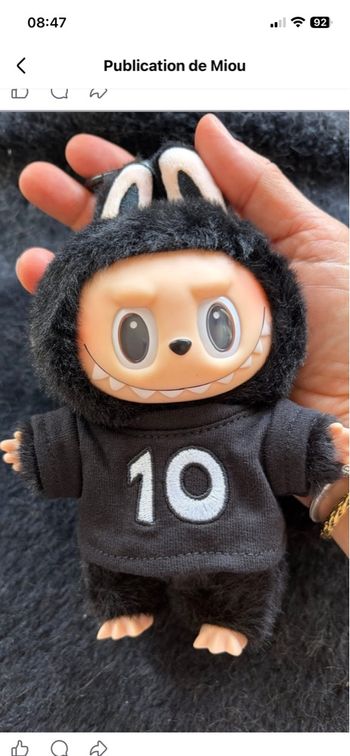 The Monsters Labubu 10 th anniversaire neuf 