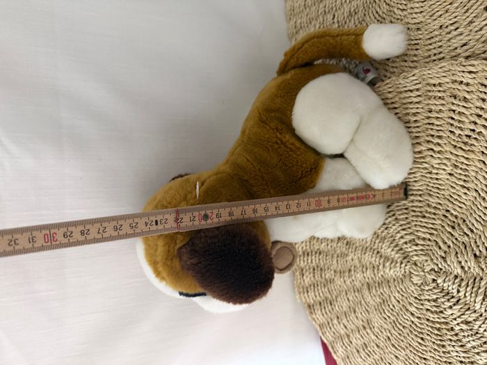 Peluche St-Bernard assis - photo numéro 4