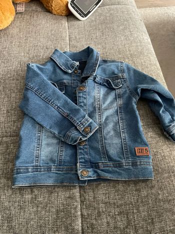 Veste jean 86 cm