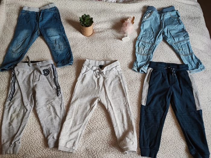 Lot pantalons 3 ans avec défauts