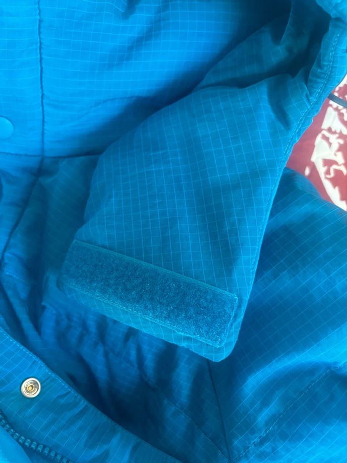 Doudoune Lacoste taille us: xs/ fr: 44 bleu à carreau - photo numéro 11