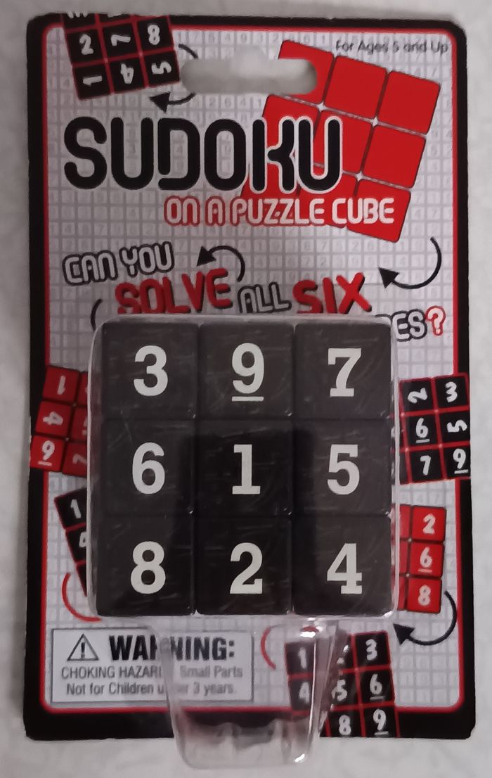 Sudoku cube puzzle cube jeu sudoku cube mathématiques jouet éducatif - Neuf