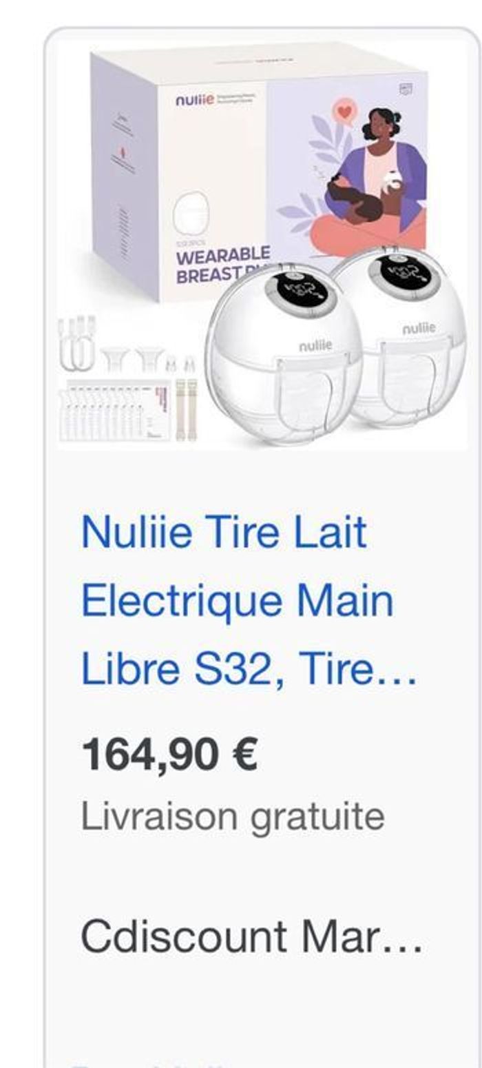 Tire lait Nuliie S32 - photo numéro 3