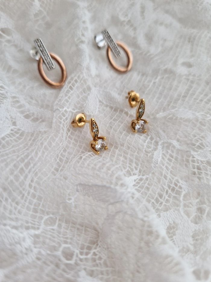 Lot boucles d'oreilles fantaisies - photo numéro 17