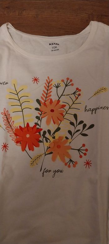 Tee-shirt 10 ans kiabi