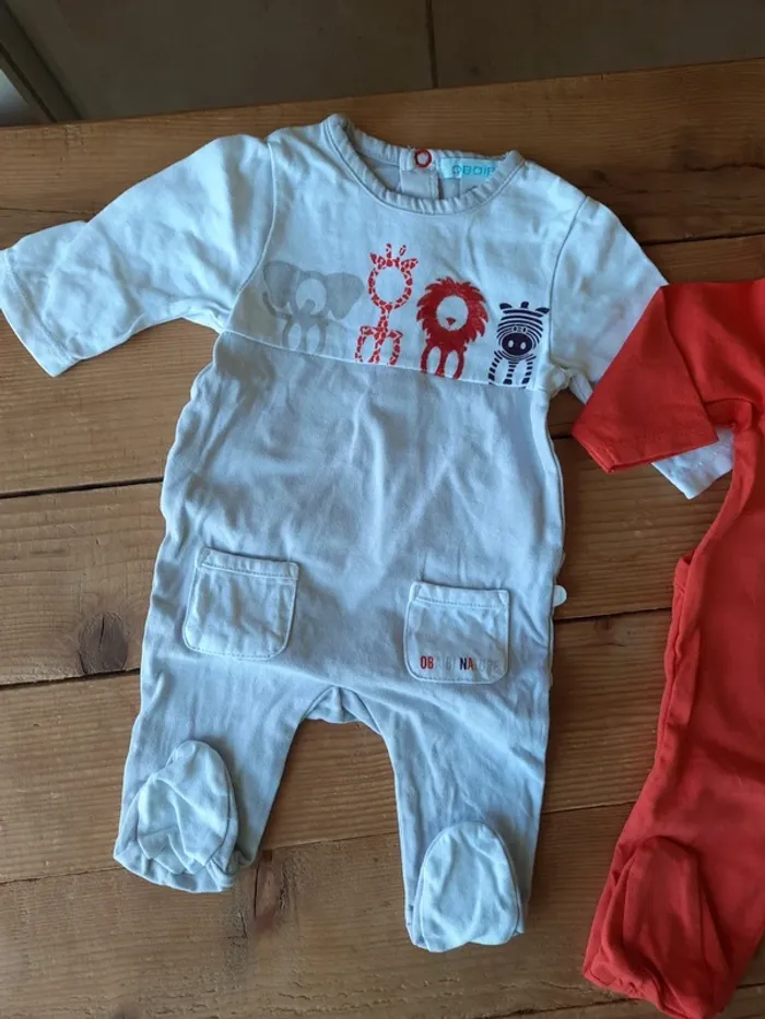 Lot de 3 pyjama Obaibi - photo numéro 2