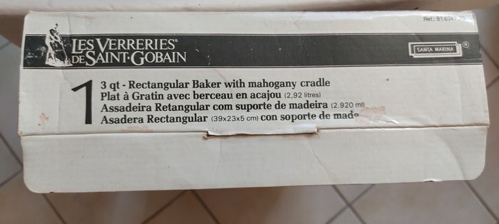 Plat à rôtir et son berceau en acajou - photo numéro 6