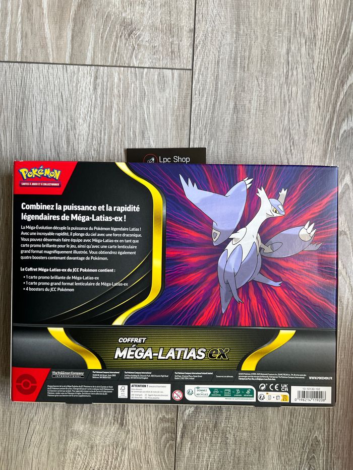 POKÉMON MEGA COFFRET - ME01 - MEGA ÉVOLUTION - LATIAS EX - FR - NEUF & SCELLÉ - photo numéro 2