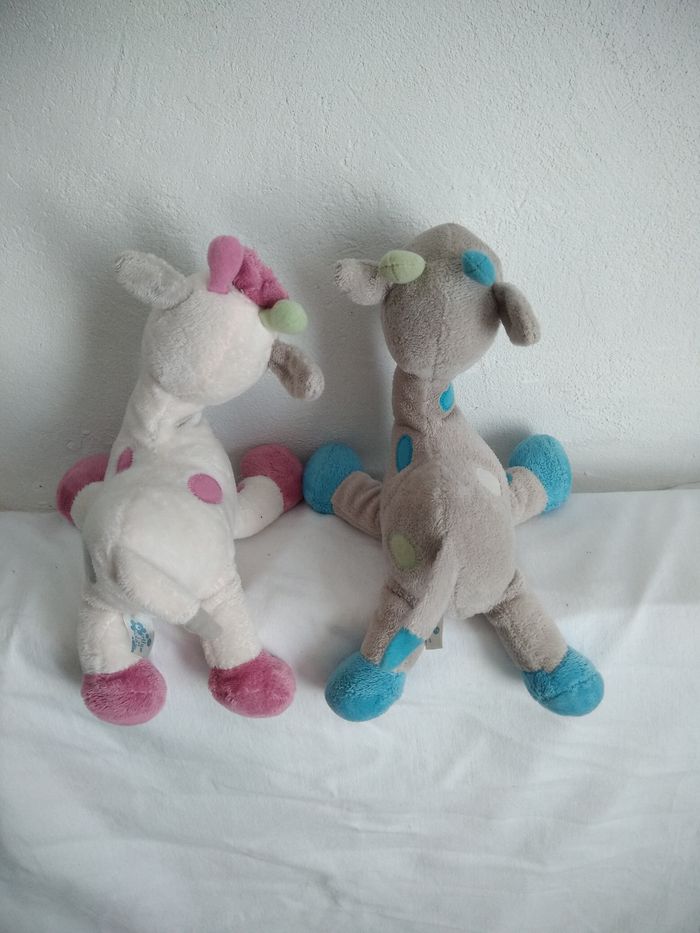peluche girafe arthur et lola - photo numéro 4