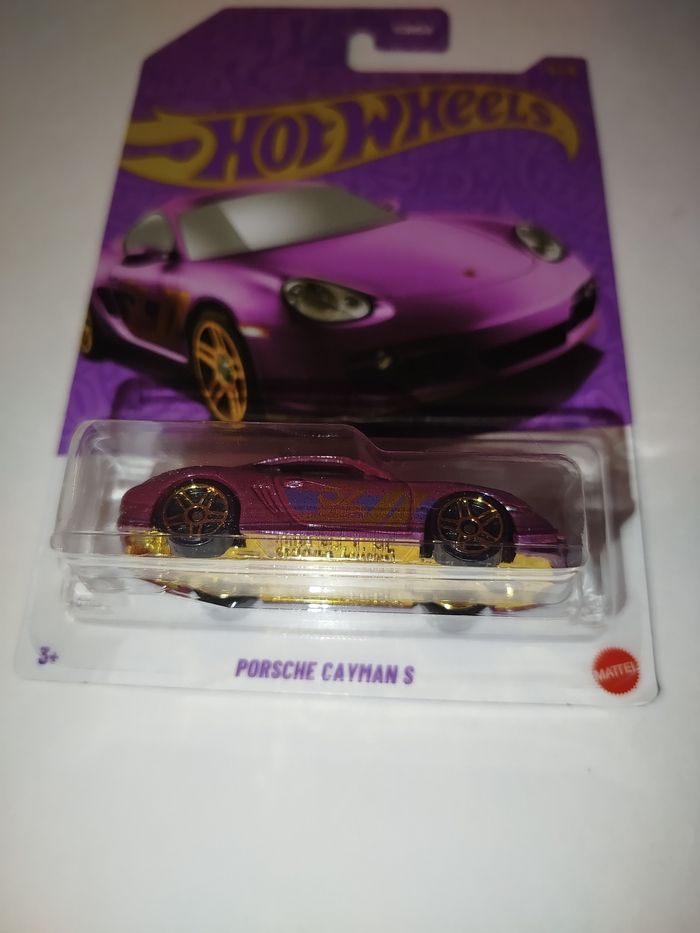 Hot Wheels Porsche Cayman S Purple and Gold Mix B 2025 - photo numéro 3